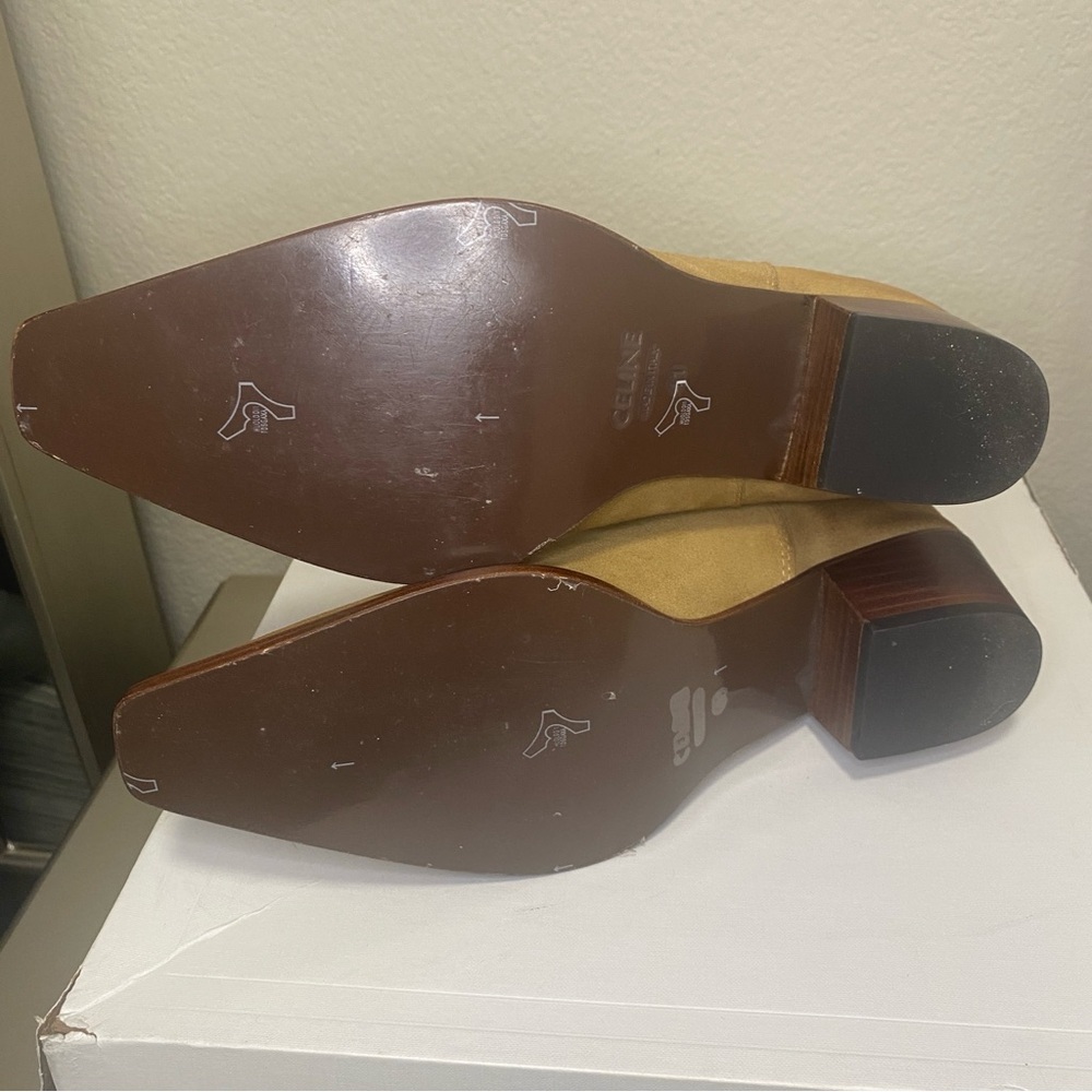 NIB CELINE TRIOMPHE CRUISER BOOTS CHELSEA BOOT IN SUEDE CALFSKIN - SIZE 41 - Picture 14 of 16